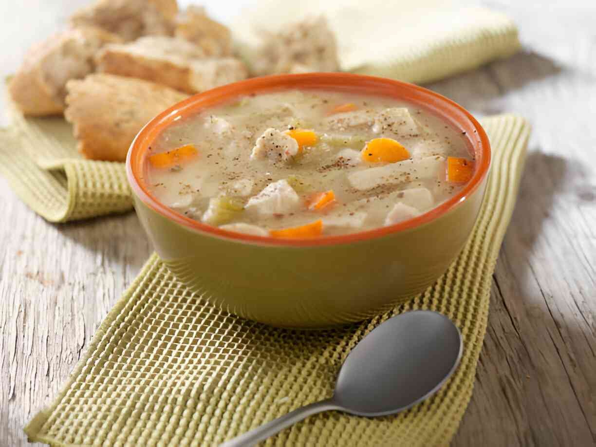 Panera Bread Chicken Noodle Soup Recipe (Homestyle & Comforting) - Bread